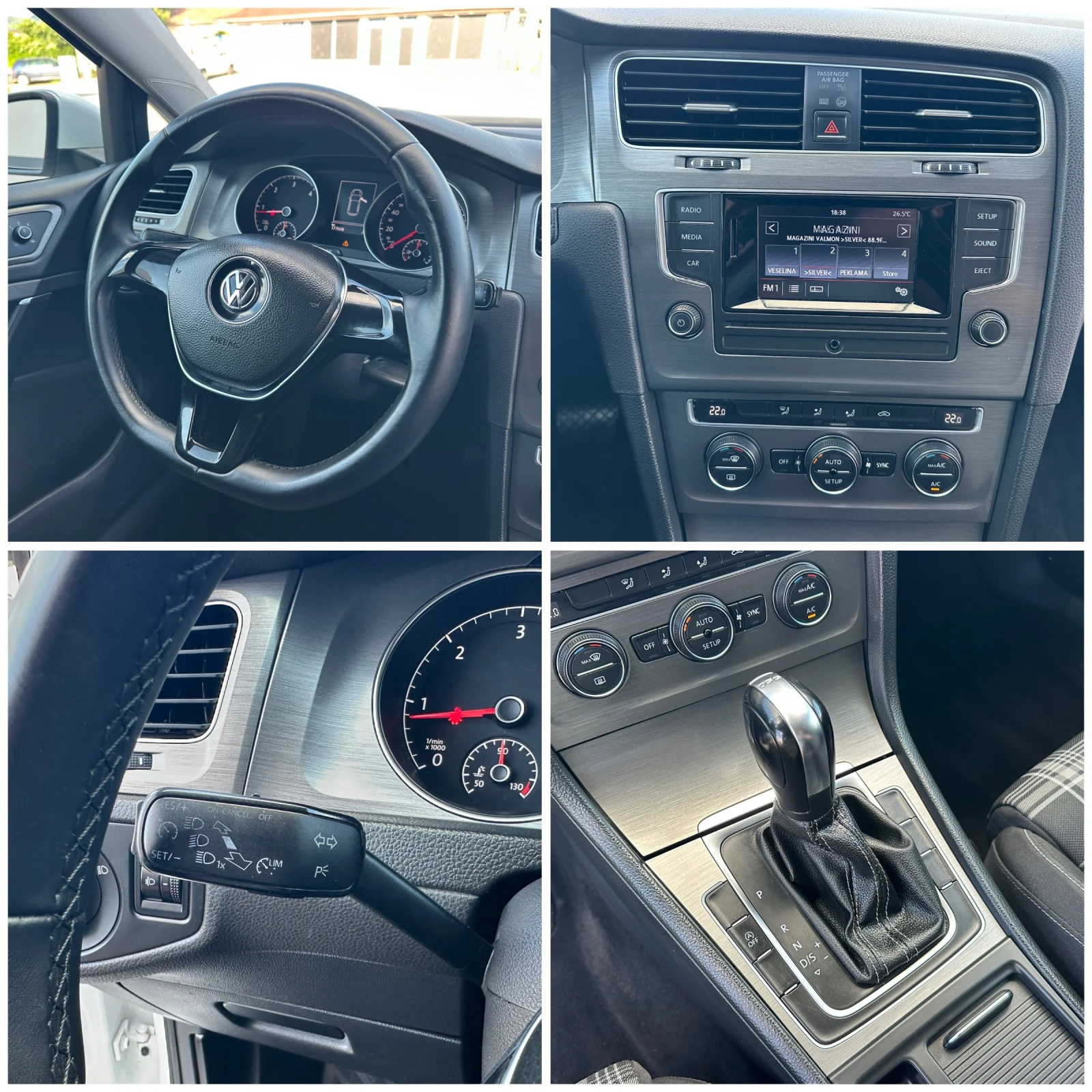 VW Golf 1.6TDI GTI Line DSG, снимка 14 - Автомобили и джипове - 54973528