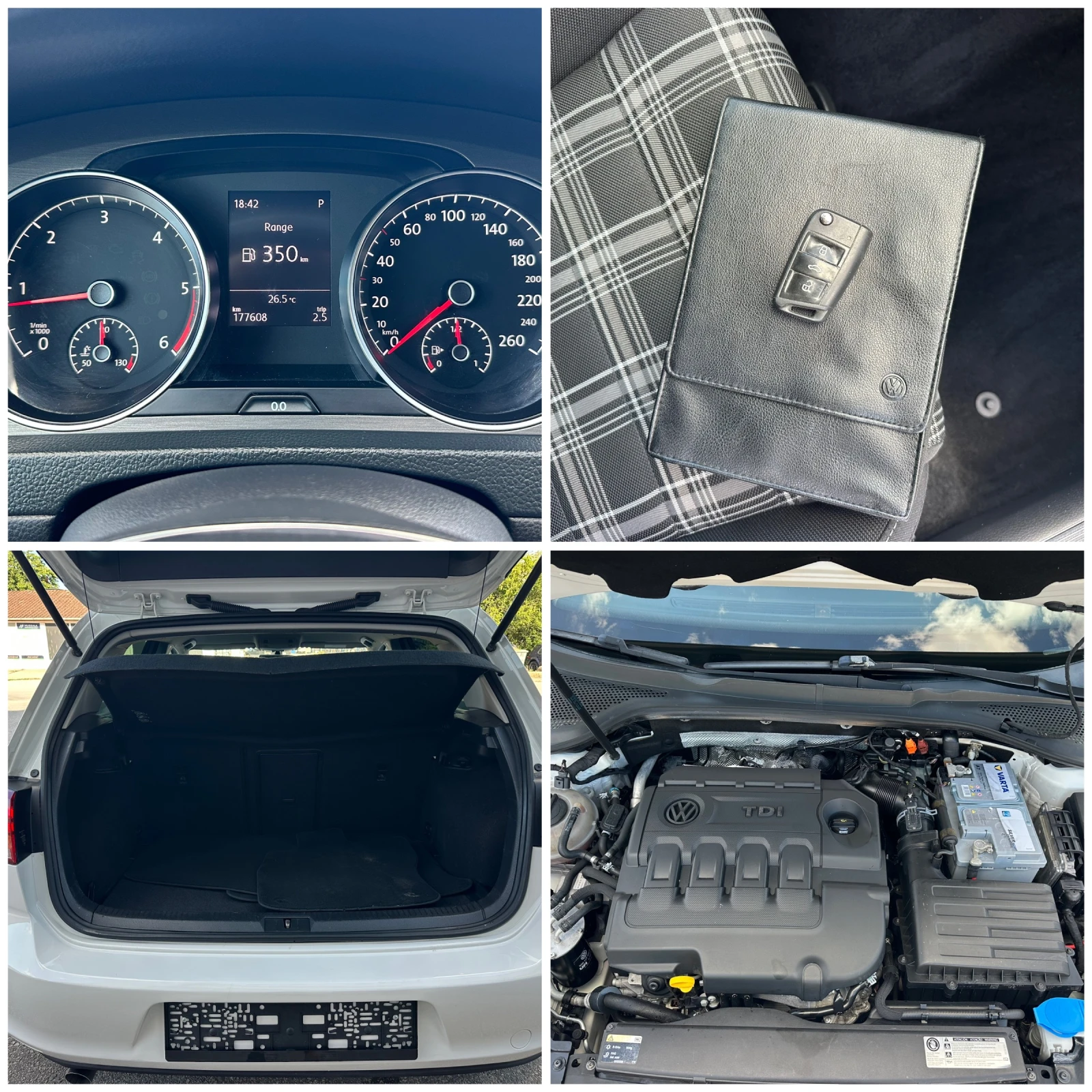 VW Golf 1.6TDI GTI Line DSG, снимка 16 - Автомобили и джипове - 54973528