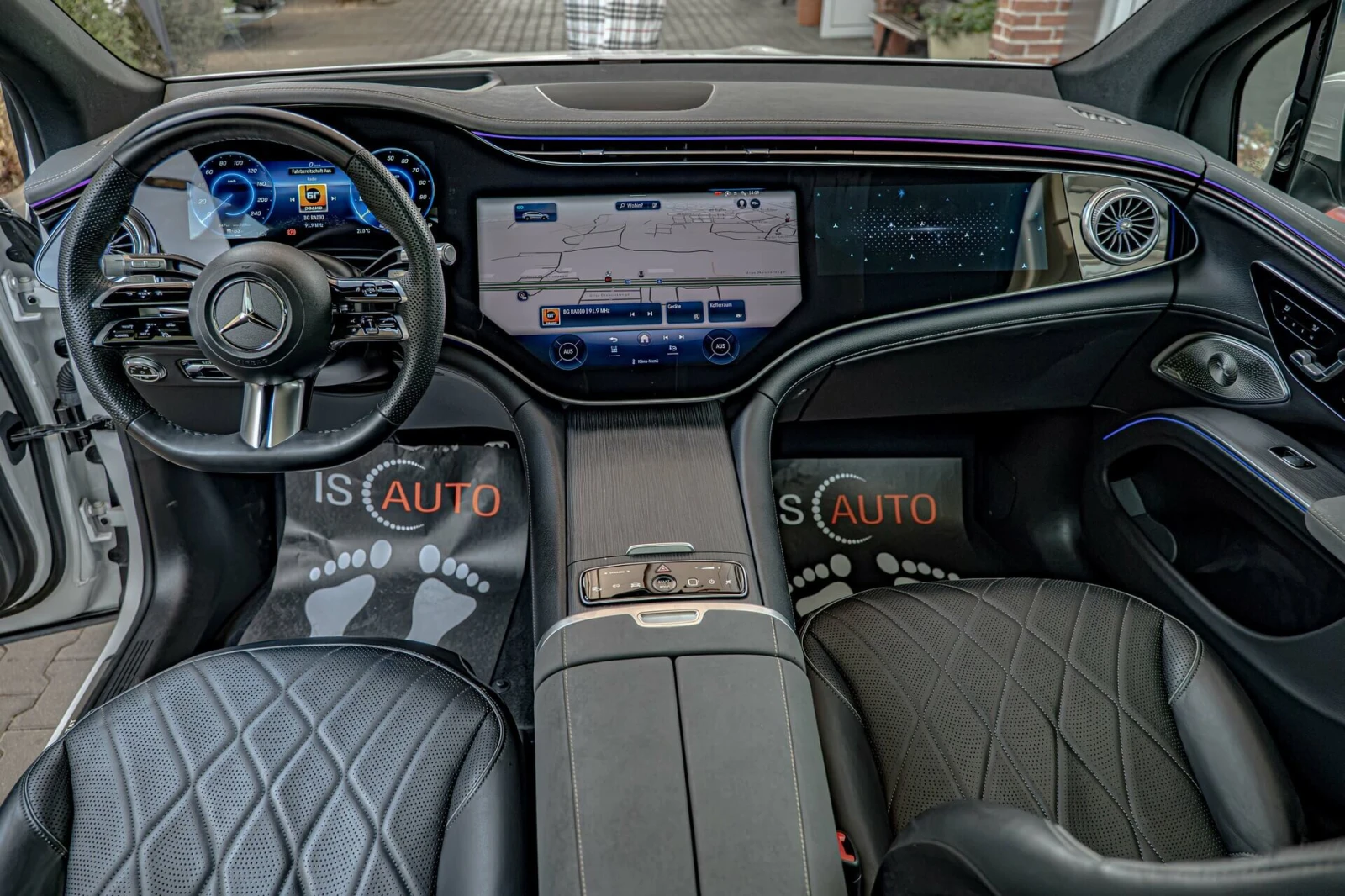 Mercedes-Benz EQS 450 4Matic/AMG Line/RSE/Hyper Screen/Burm./6+ 1/Об, снимка 12 - Автомобили и джипове - 55206816
