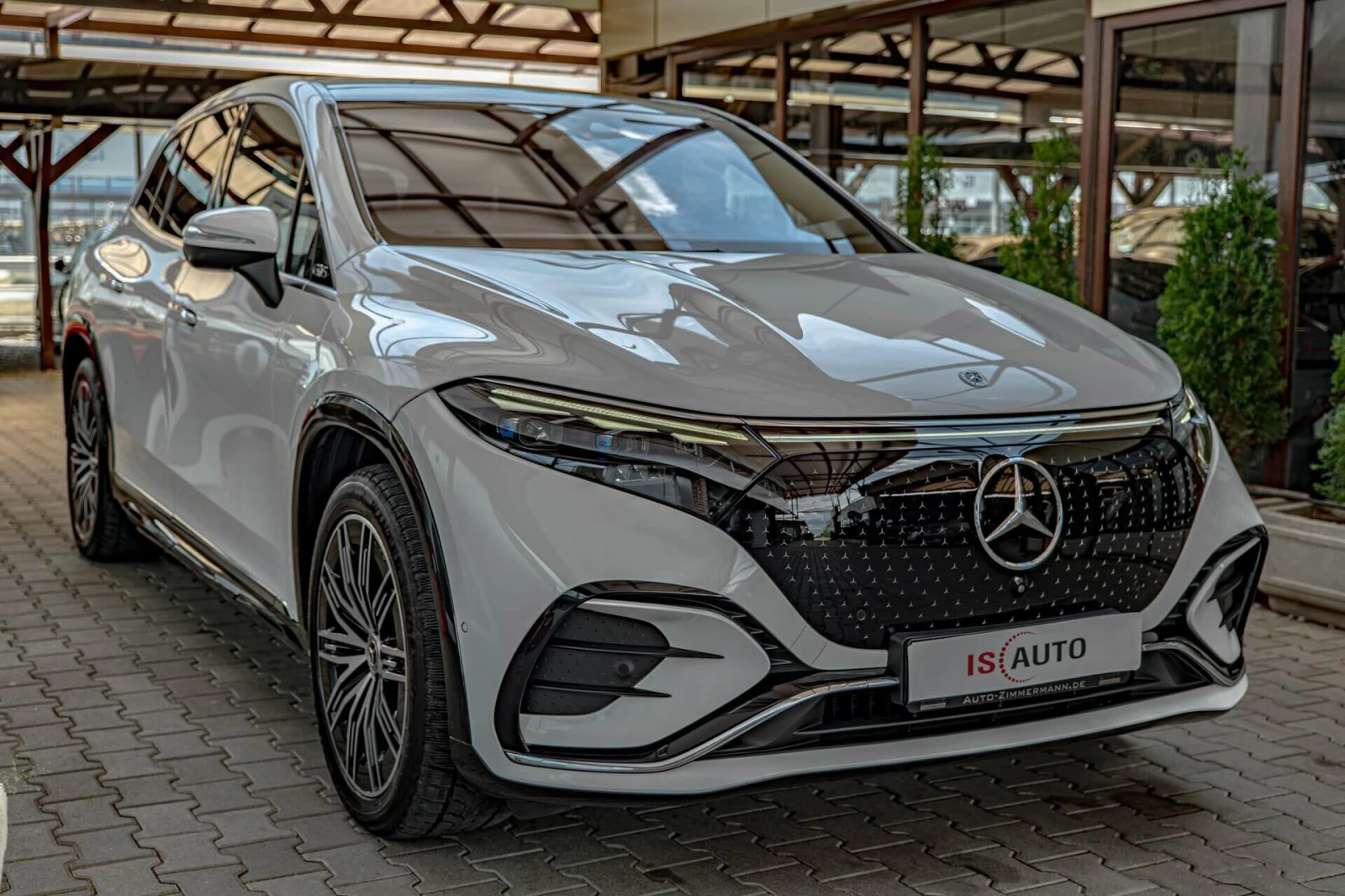 Mercedes-Benz EQS 450 4Matic/AMG Line/RSE/Hyper Screen/Burm./6+ 1/Об, снимка 3 - Автомобили и джипове - 55206816