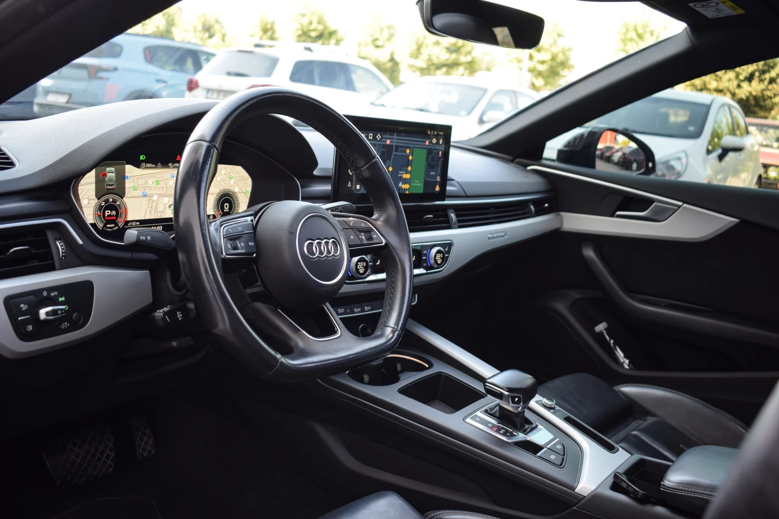 Audi A5 S-Line* 4.0 TDI Mild Hibrid* Quattro* 360 Камери* , снимка 13 - Автомобили и джипове - 55432147