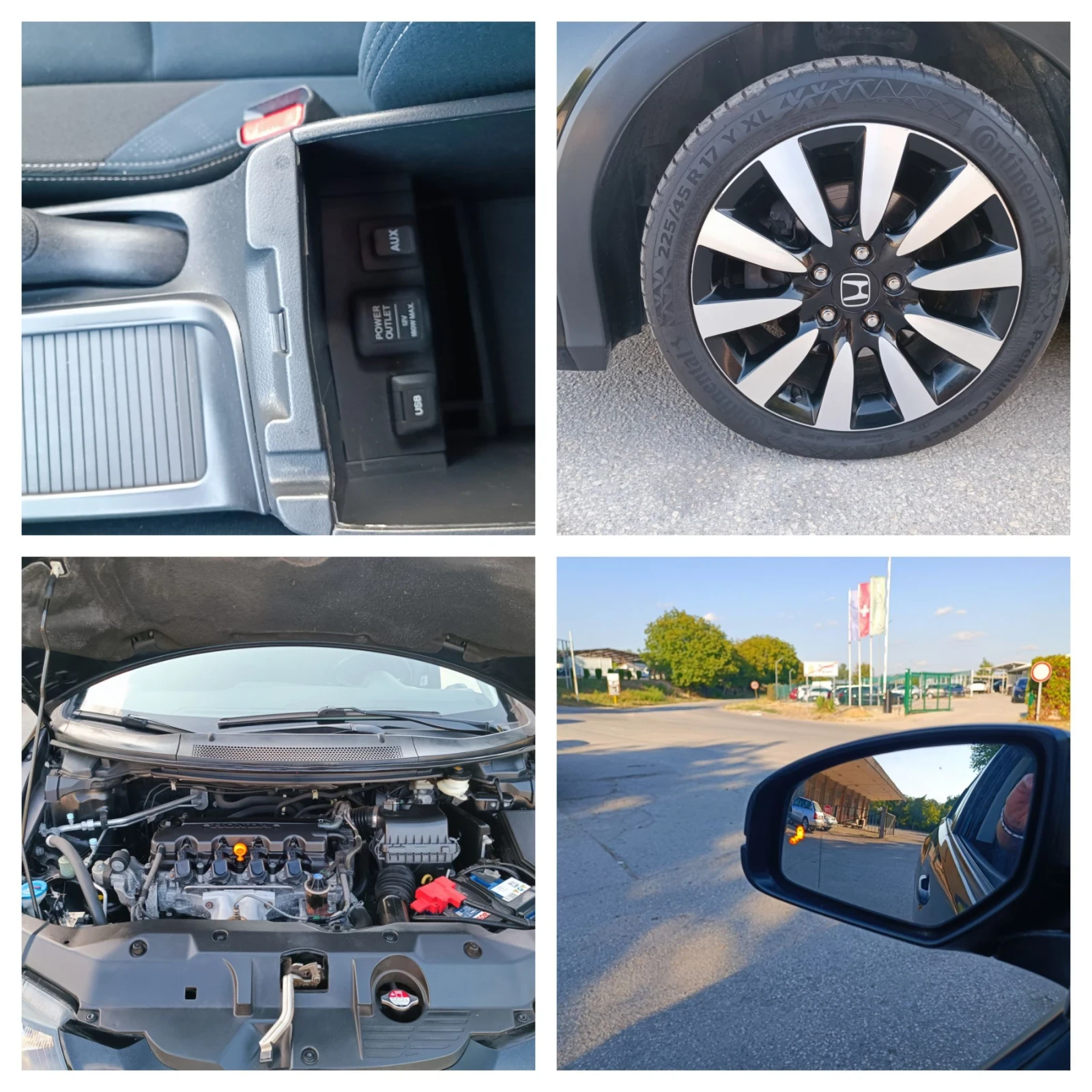 Honda Civic 1.8i-140кс-ШВЕЙЦАРИЯ-АВТОМАТ-NAVI-КАМЕРА, снимка 17 - Автомобили и джипове - 55835318