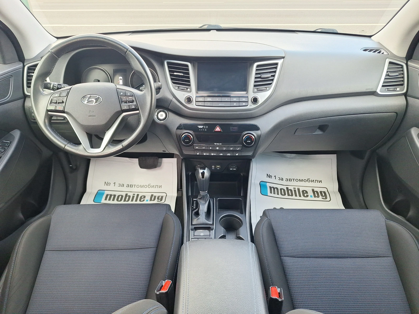 Hyundai Tucson 1.7crdi 141ks Avtomat Navi Kamera!, снимка 11 - Автомобили и джипове - 54081884