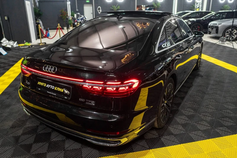 Audi A8 55TFSI QUATTRO LONG S LINE B&O ПАНО ЛИЗИНГ 100%, снимка 10 - Автомобили и джипове - 53334360