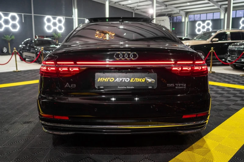 Audi A8 55TFSI QUATTRO LONG S LINE B&O ПАНО ЛИЗИНГ 100%, снимка 8 - Автомобили и джипове - 53334360