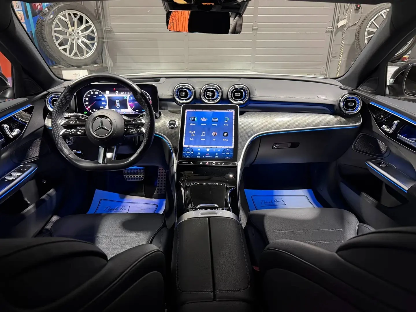 Mercedes-Benz C 300 4MATIC PREMIUM PLUS ЦЕНА ДО БЪЛГАРИЯ АВТОКРЕДИТ, снимка 9 - Автомобили и джипове - 55825983