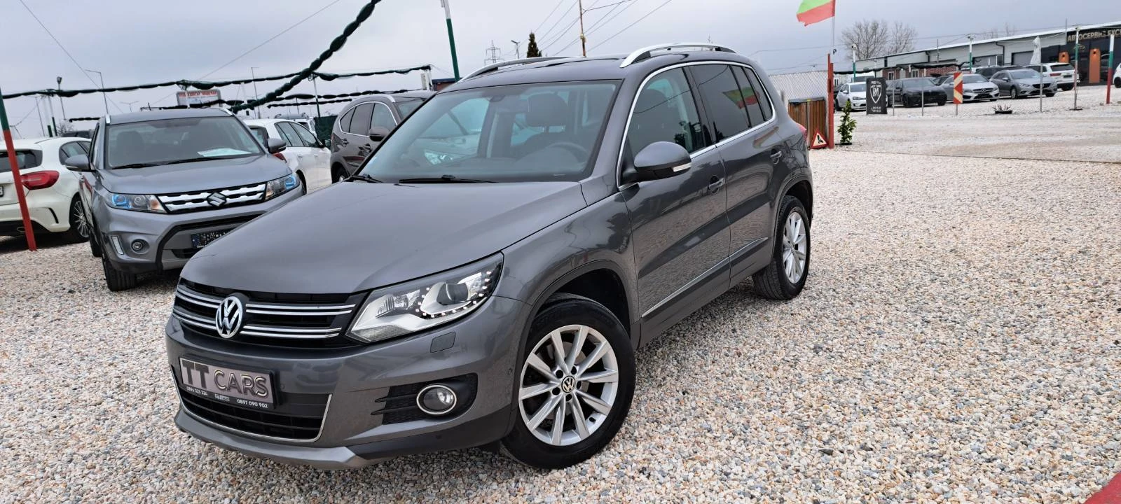 VW Tiguan 2.0TDI 177кс DSG 4x4 Кожа Панорама Нави, снимка 1