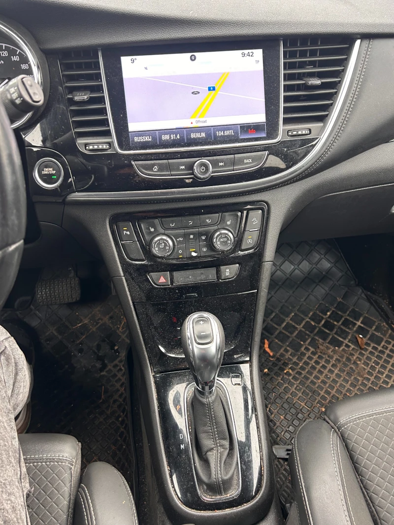 Opel Mokka X 1.4SI 4X4 AVTOMAT/KOJA/NAVI/KAMERA EURO 6, снимка 14 - Автомобили и джипове - 52662617