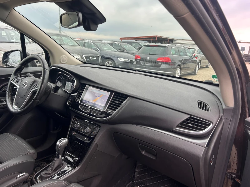 Opel Mokka X 1.4SI 4X4 AVTOMAT/KOJA/NAVI/KAMERA EURO 6, снимка 11 - Автомобили и джипове - 52662617