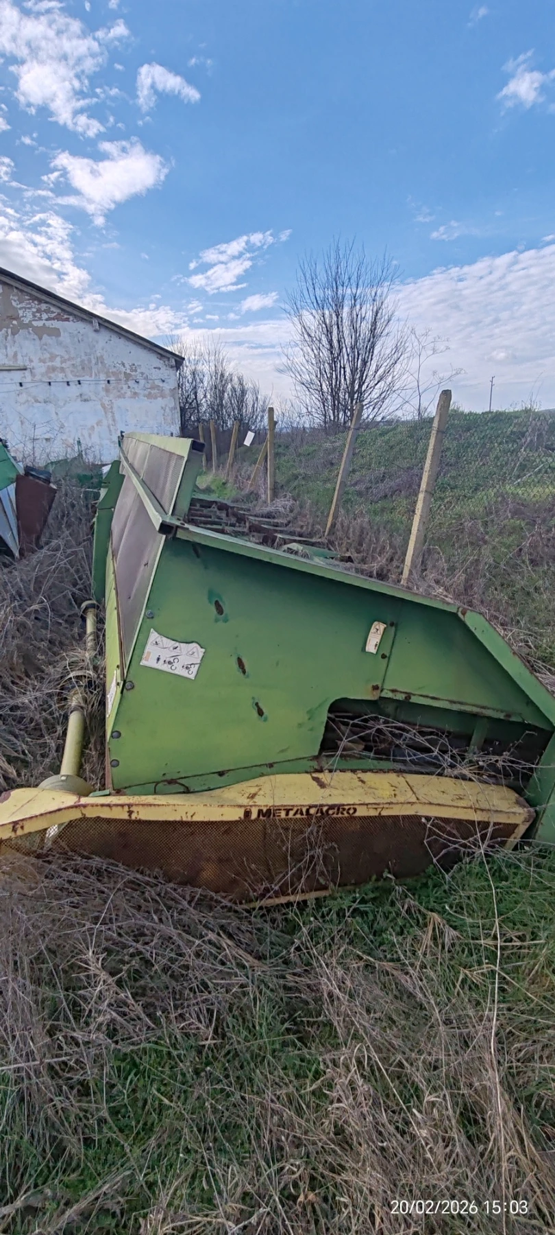 Хедер Металагро MA-9120, снимка 3 - Селскостопанска техника - 54811869