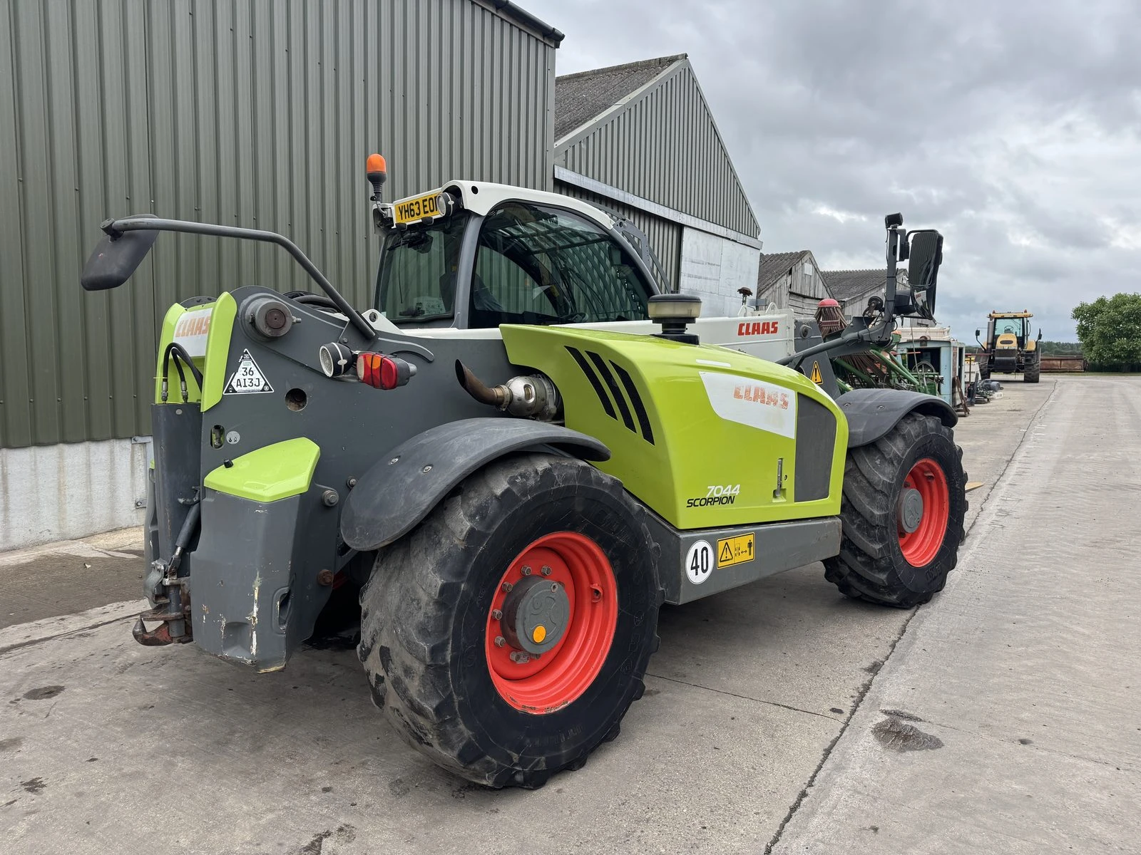 Телескопичен товарач Claas Scorpion 7044 Variopower, снимка 2 - Селскостопанска техника - 54870190