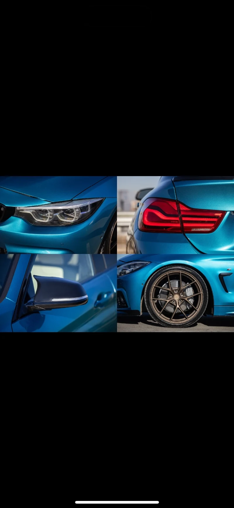 BMW 440 440i M Snapper Rocks Blue, снимка 9 - Автомобили и джипове - 48632608