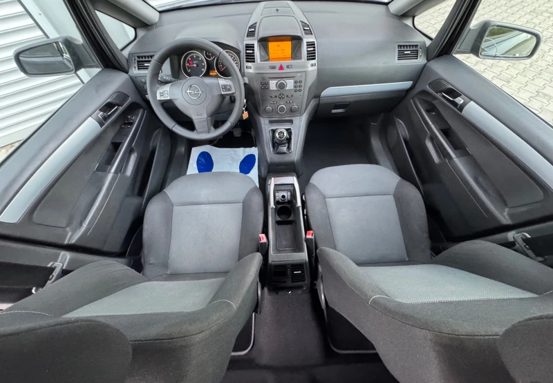 Opel Zafira 1, 9tdi 120ps, 6+ 1м., климатрон., мулти, борд., е, снимка 15 - Автомобили и джипове - 51629647