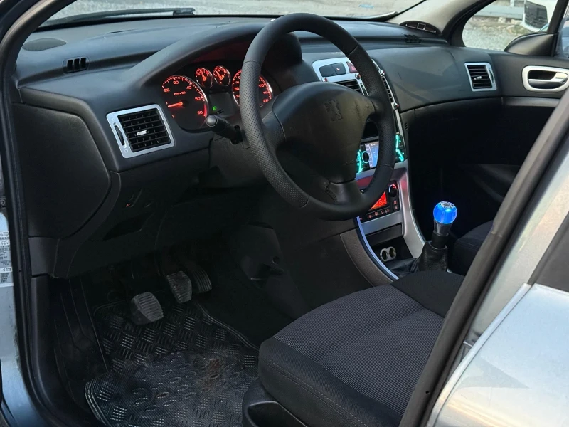 Peugeot 307 1.6HDI/Италия/ 234 000км, снимка 11 - Автомобили и джипове - 52555549