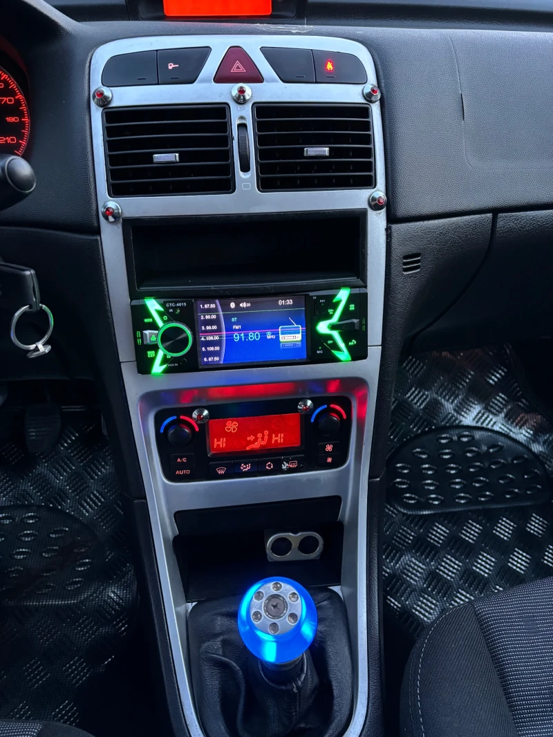 Peugeot 307 1.6HDI/Италия/ 234 000км, снимка 9 - Автомобили и джипове - 52555549