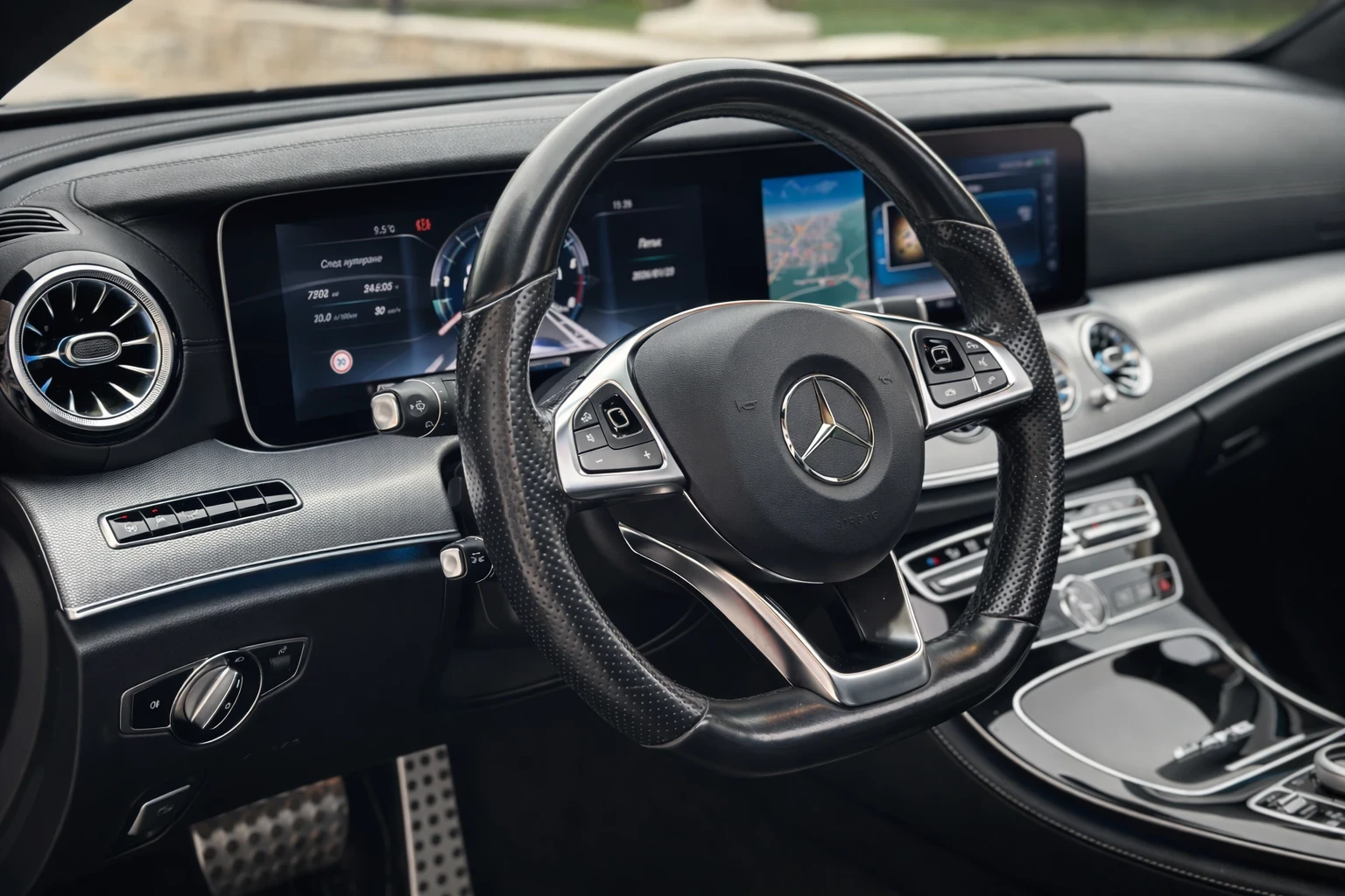 Mercedes-Benz E 350 AMG::360::DISTRONIK PLUS::PANORAMA::HEAD UP:: | Mobile.bg � ����������� 7