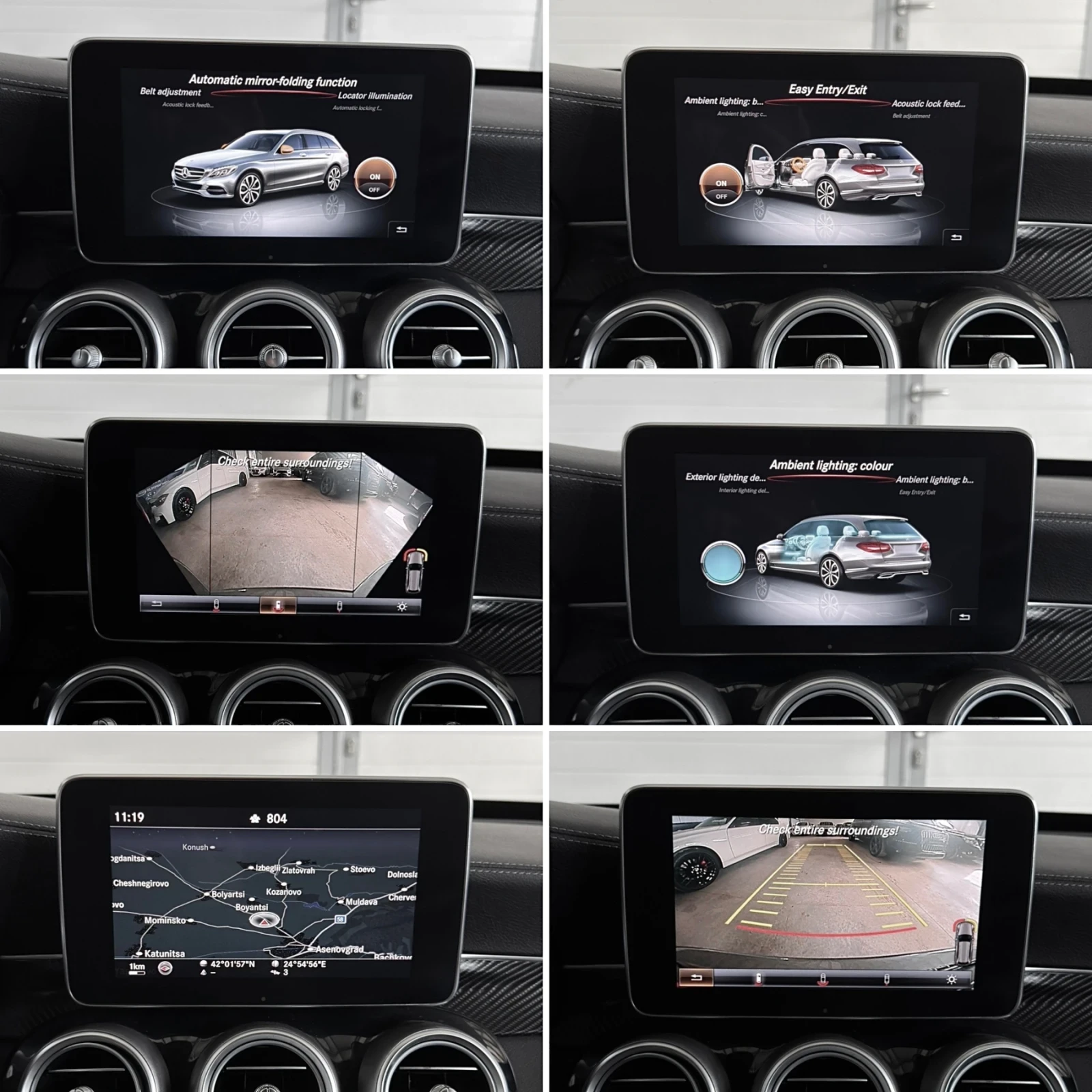 Mercedes-Benz C 250 D/ AMG/ 4MATIC/ PANO/ EXCLUSIVE/ 3xTV/ CARBON | Mobile.bg � ����������� 14