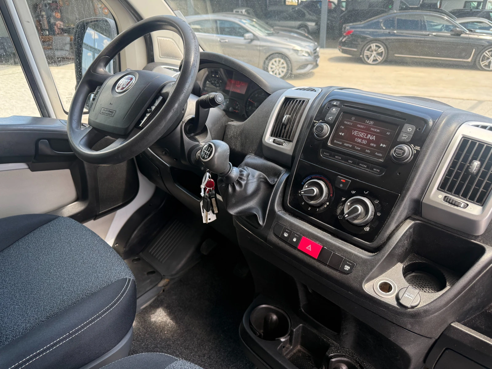 Fiat Ducato 2.3Multijet Товаропътнически 6-местен Климатик , снимка 13 - Бусове и автобуси - 54913687