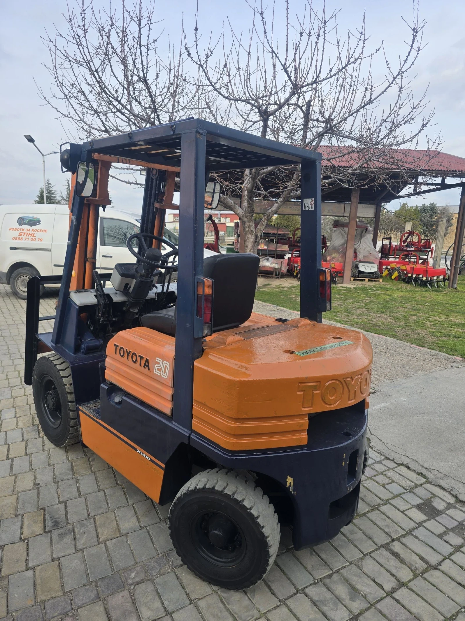 Мотокар Toyota Бензинов, 2.0 тон, снимка 3 - Индустриална техника - 53915265