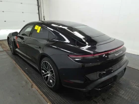 Porsche Taycan TURBO| PANORAMA| ОБДУХВАНЕ| ПАМЕТ| ЧЕРВЕН САЛОН | Auto.bg — изображение 4