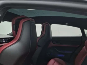 Porsche Taycan TURBO| PANORAMA| ОБДУХВАНЕ| ПАМЕТ| ЧЕРВЕН САЛОН | Auto.bg — изображение 14