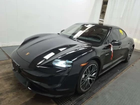 Porsche Taycan TURBO| PANORAMA| ОБДУХВАНЕ| ПАМЕТ| ЧЕРВЕН САЛОН