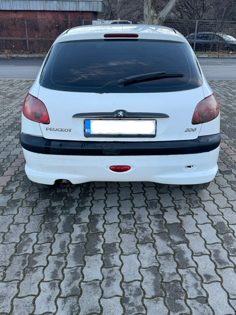 Peugeot 206 1.1i ГАЗ БЕНЗИН , N1, снимка 6 - Автомобили и джипове - 53232939