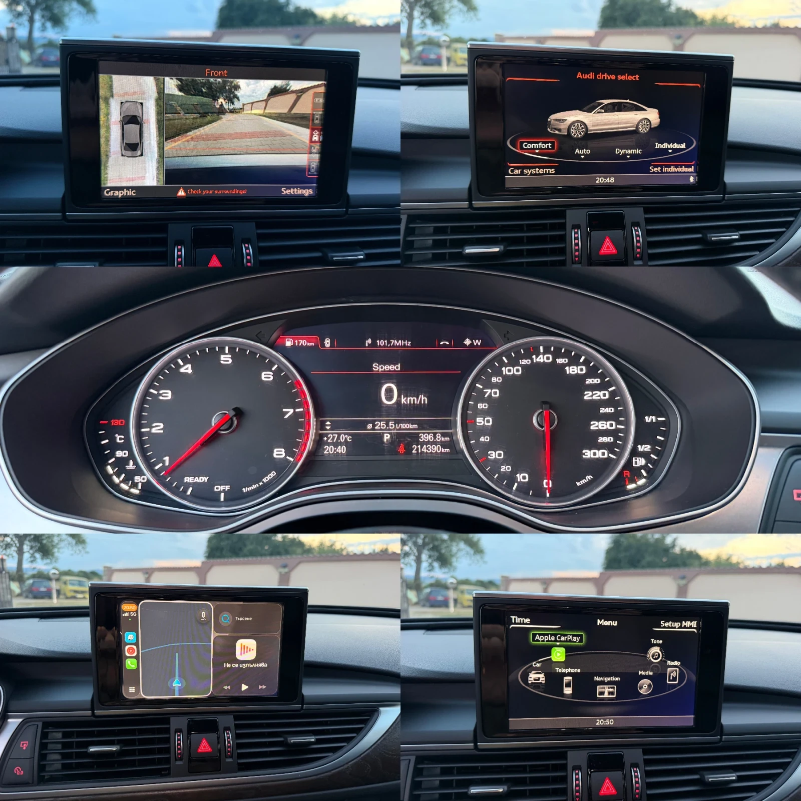 Audi A6 3.0 TFSI* Supercharged* Matrix* 8ZF* Quattro, снимка 13 - Автомобили и джипове - 55328472