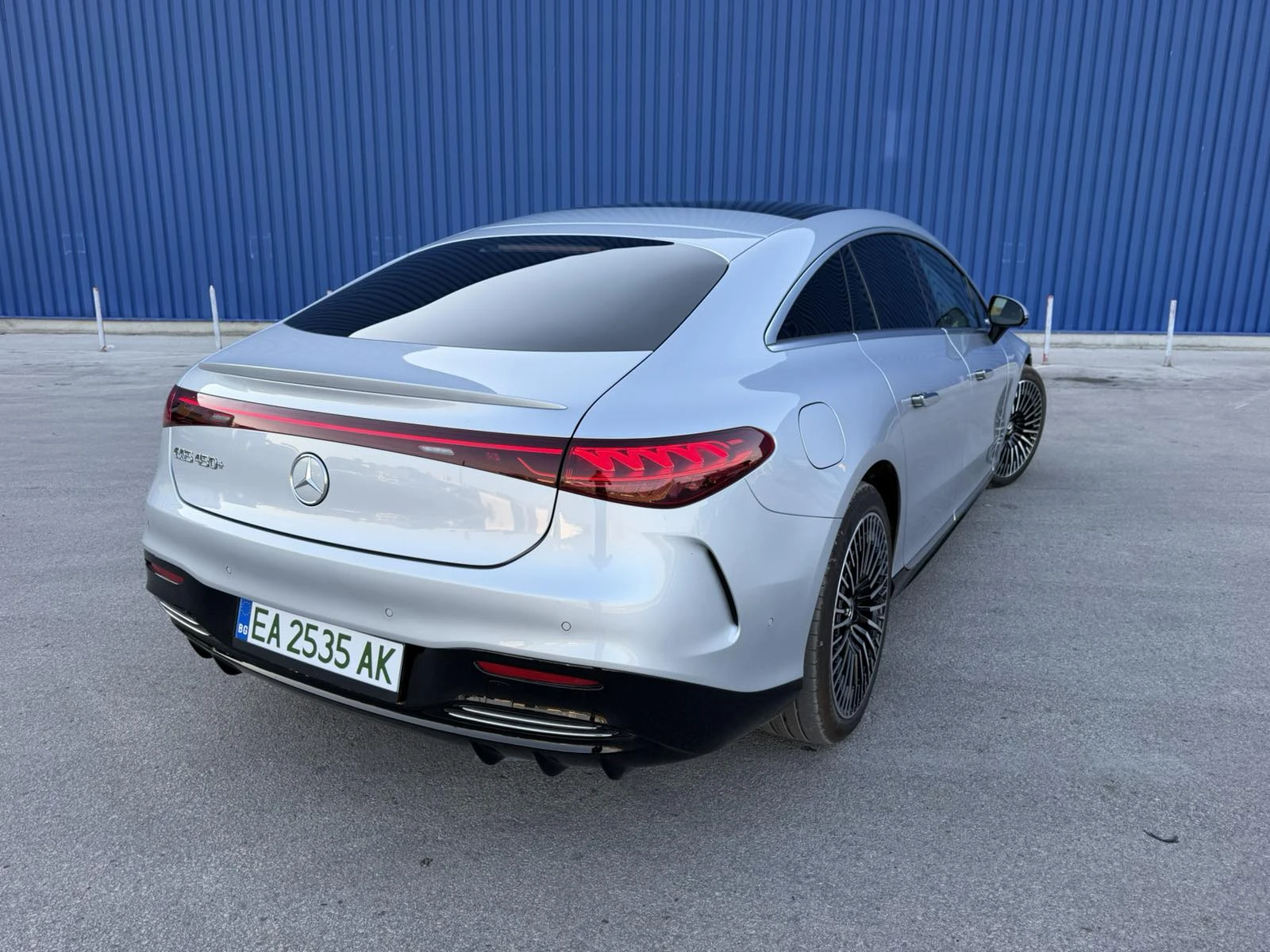 Mercedes-Benz EQS 450+ 4 Масажа Подгрева и Обдухвания, снимка 4 - Автомобили и джипове - 55943094