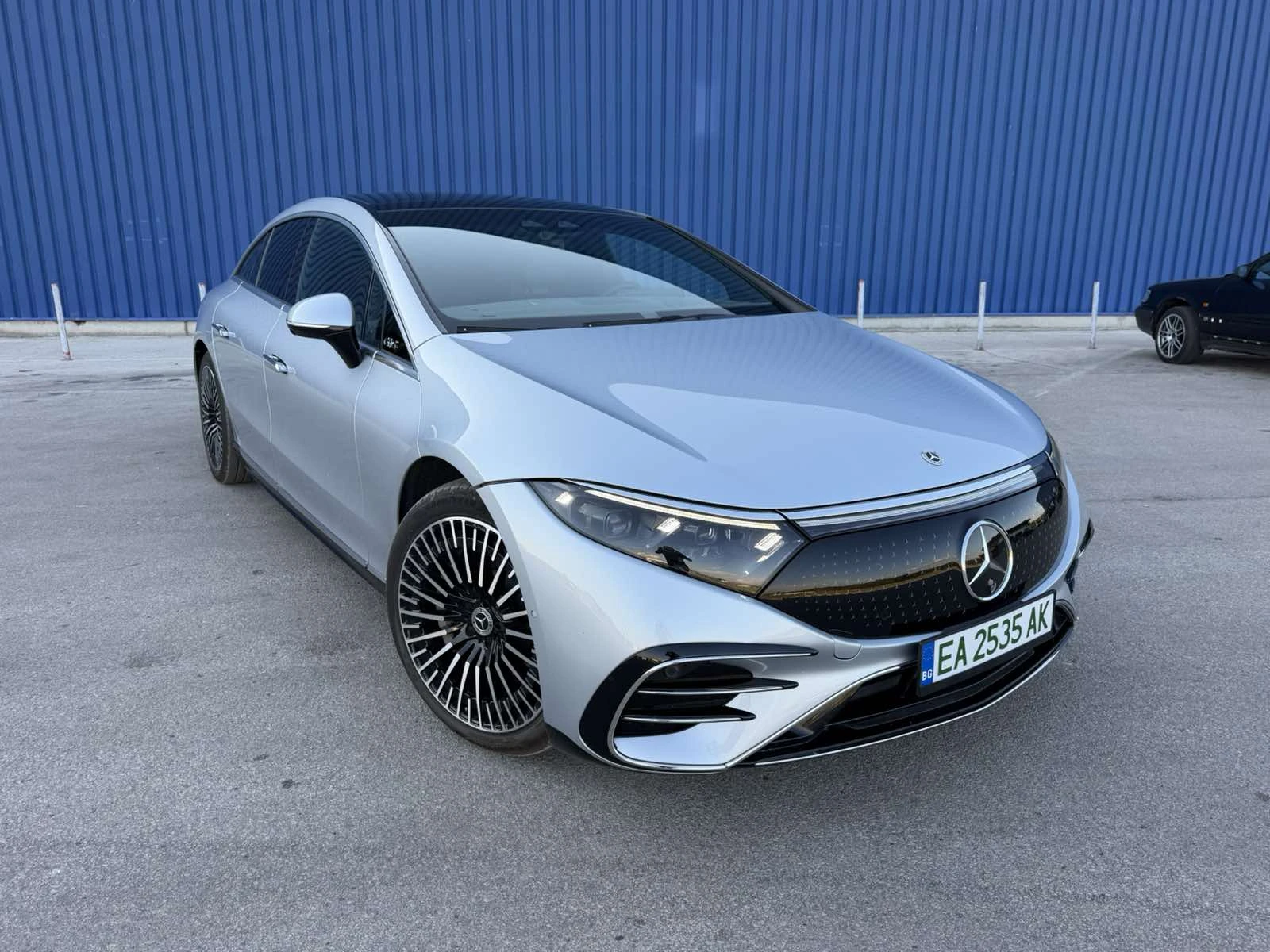 Mercedes-Benz EQS 450+ 4 Масажа Подгрева и Обдухвания