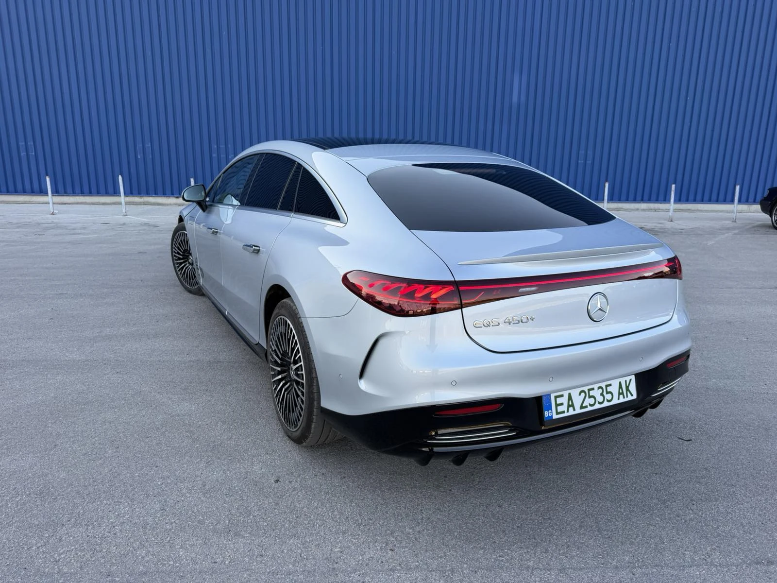 Mercedes-Benz EQS 450+ 4 Масажа Подгрева и Обдухвания, снимка 3 - Автомобили и джипове - 55943094