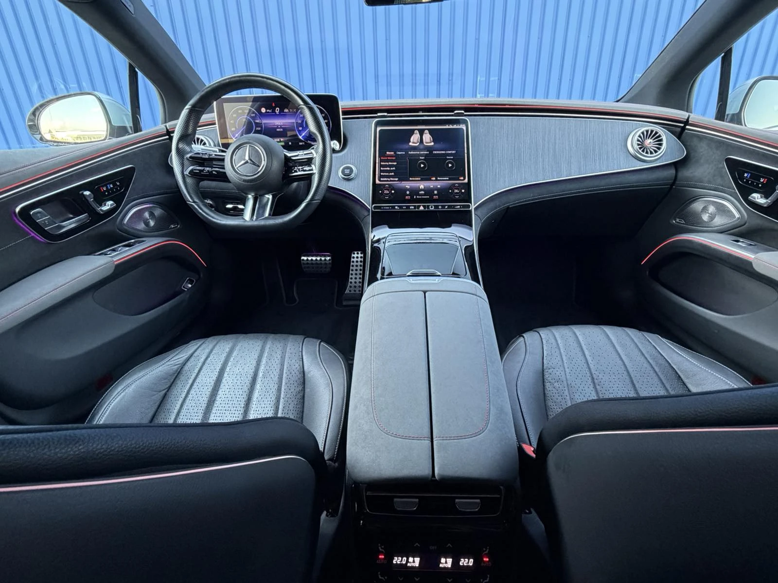 Mercedes-Benz EQS 450+ 4 Масажа Подгрева и Обдухвания, снимка 5 - Автомобили и джипове - 55943094