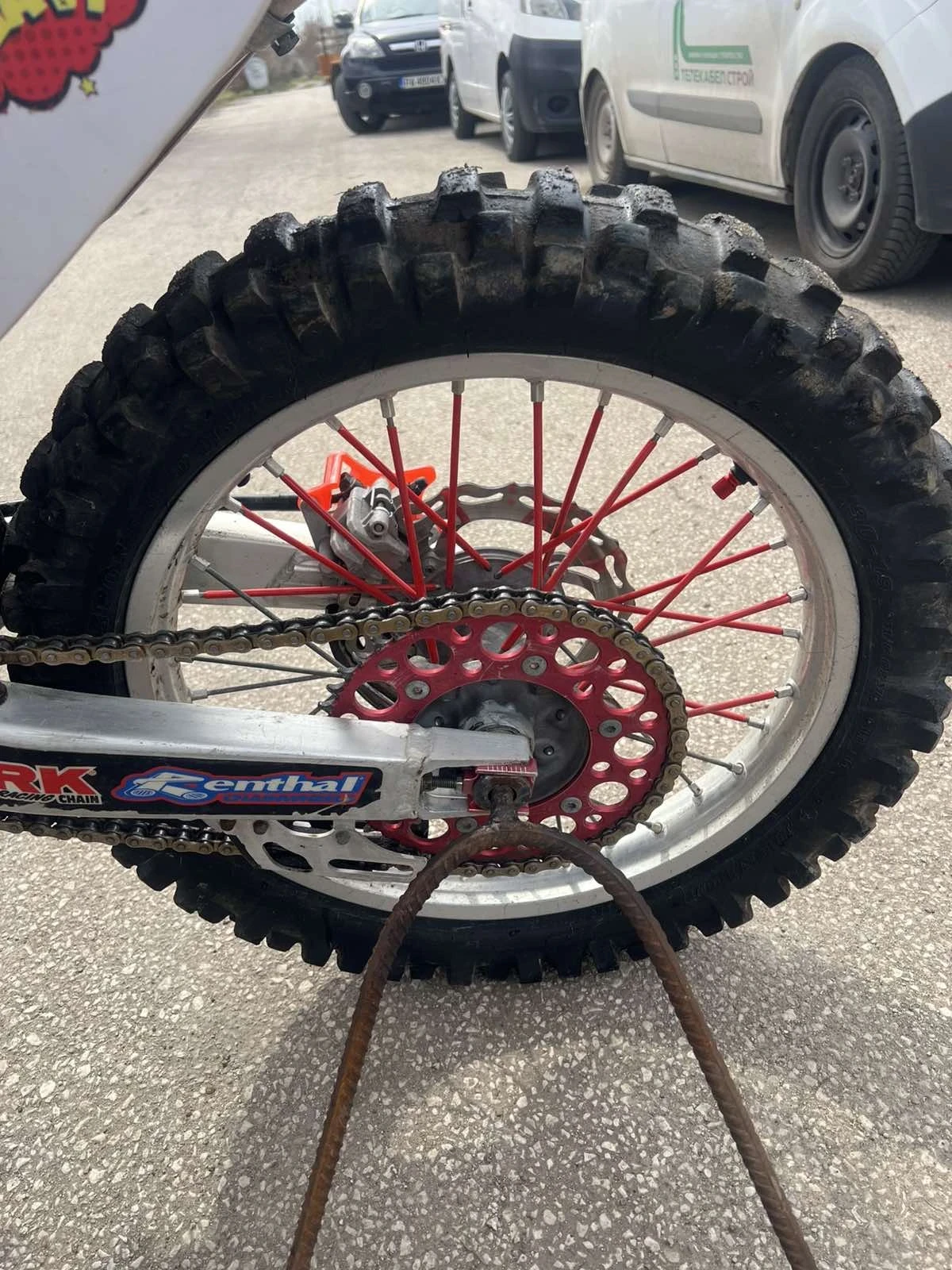 Honda Crf 450 фактура , снимка 8 - Мотоциклети и мототехника - 53924583