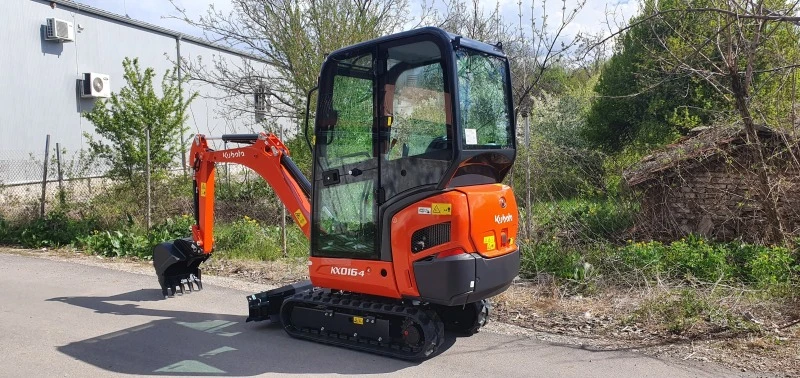 Багер Kubota KX016-4, снимка 4 - Индустриална техника - 40397609