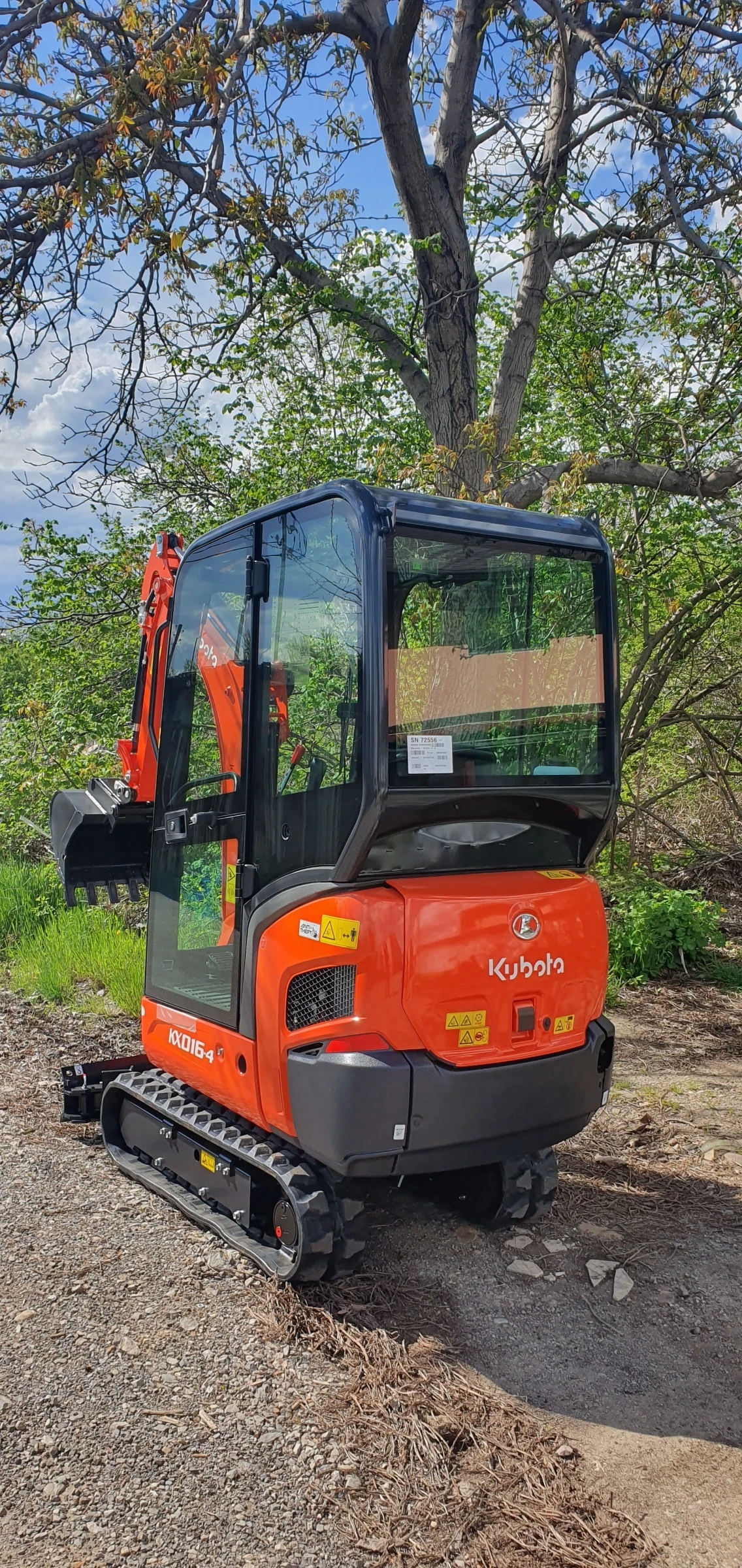 Багер Kubota KX016-4 - изображение 8