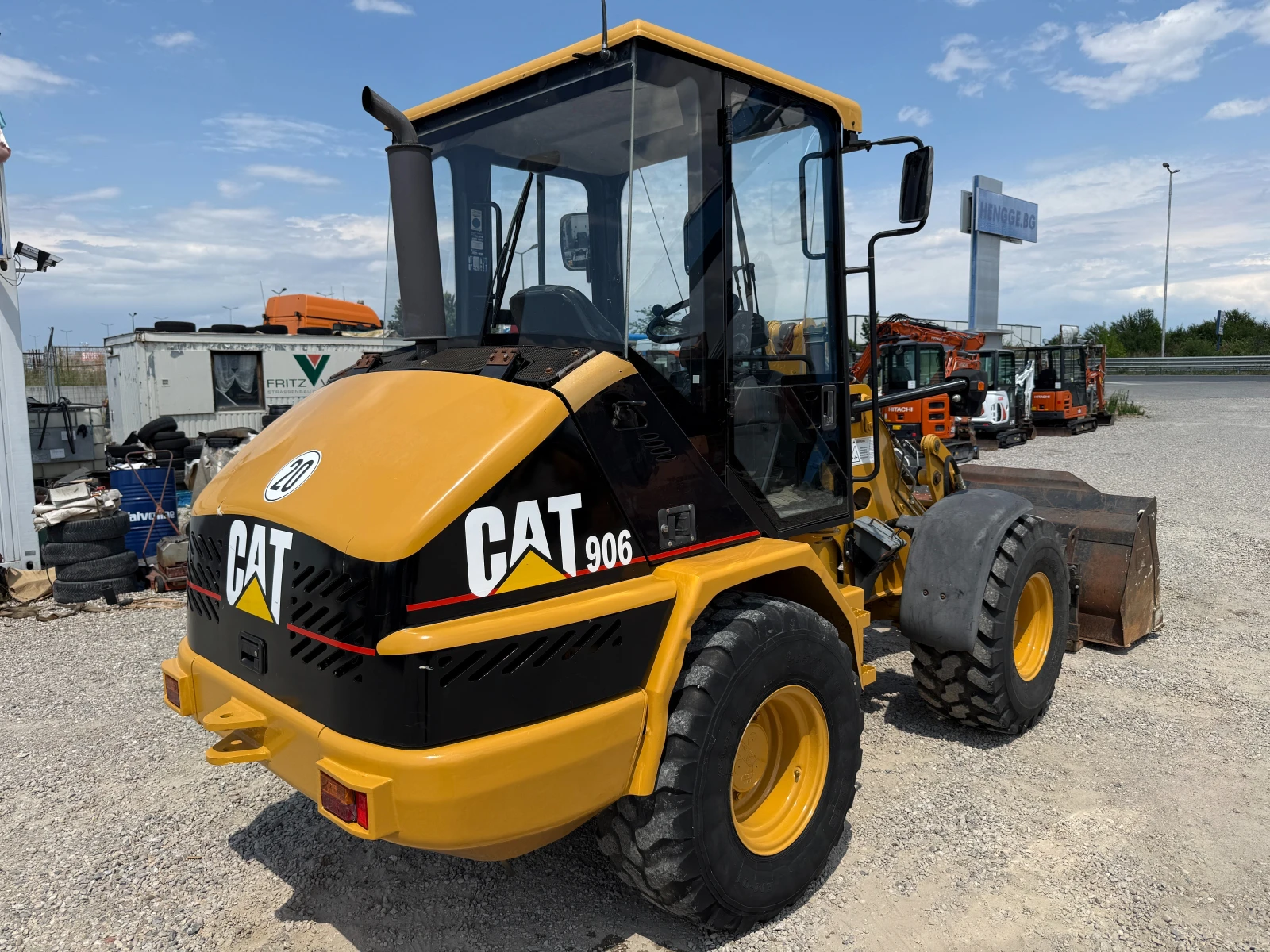 Челен товарач Caterpillar 906, снимка 14 - Индустриална техника - 55405660
