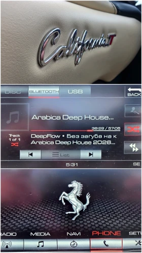 Ferrari California T-Extra Range/Crema Leather, снимка 15