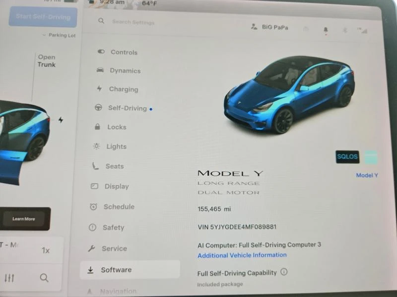 Tesla Model Y PERFORMANCE DUAL MOTOR ALL-WHEEL DRIVE, снимка 9 - Автомобили и джипове - 56366859