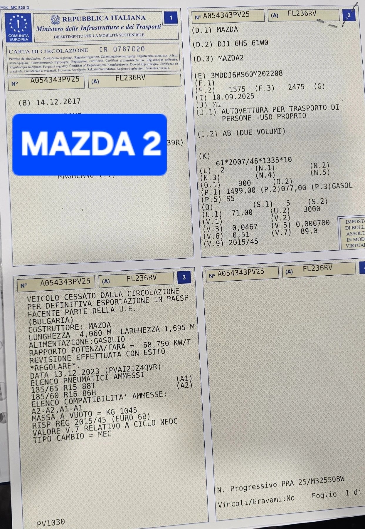 Mazda 2 1.5D-NAVI-TOPP, снимка 17 - Автомобили и джипове - 53330627