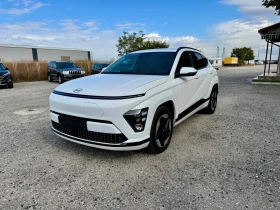 Hyundai Kona 2024 White Pearl EV 65KWh LED 100%SOH Т.помпа | Auto.bg — изображение 3