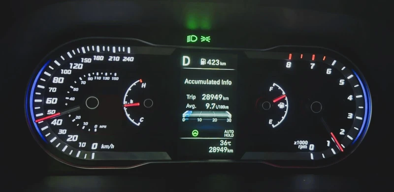 Hyundai Tucson 2.5 на ГАЗ LPG 4X4, снимка 15 - Автомобили и джипове - 52585965