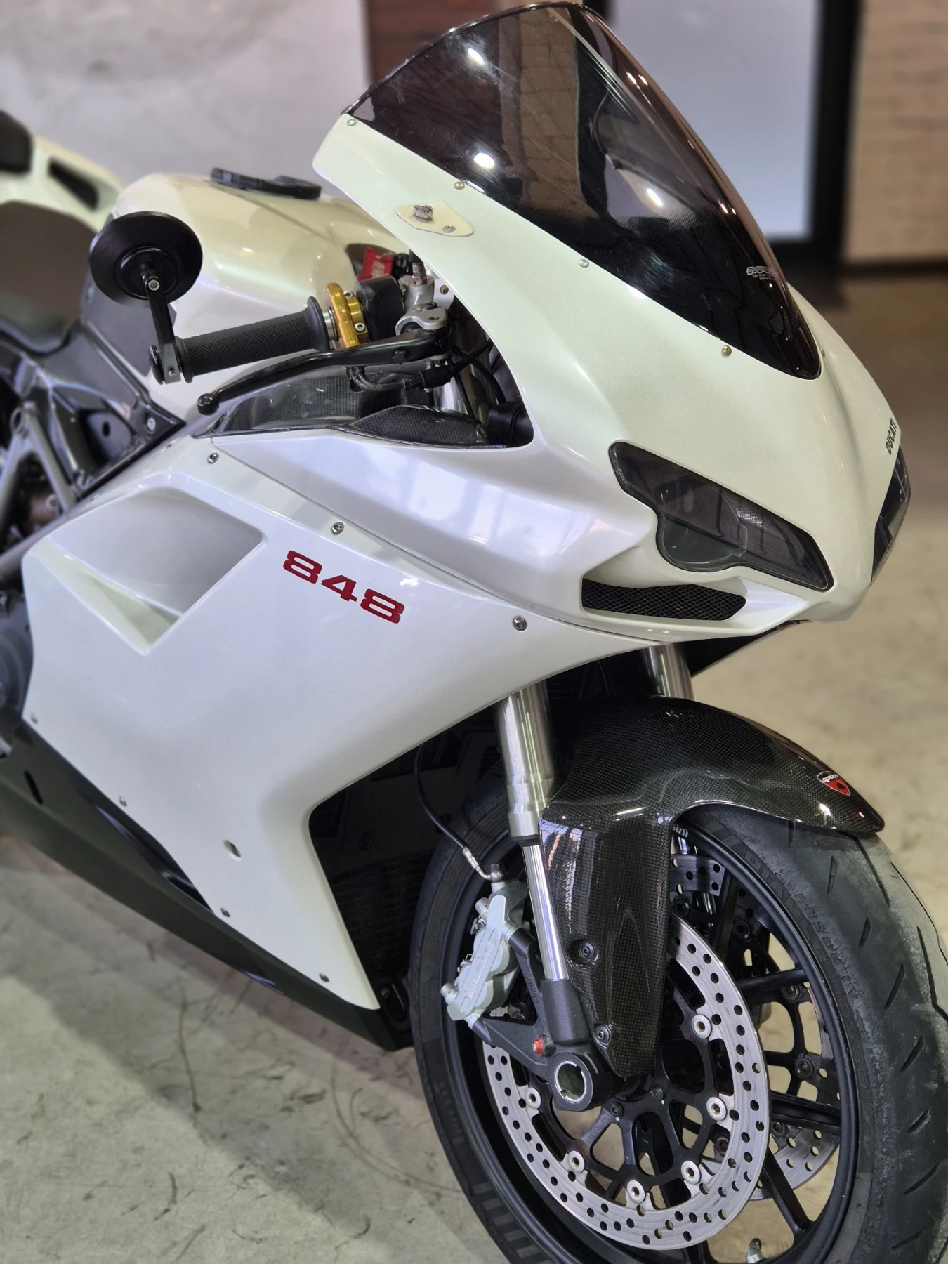 Ducati 848 Нов внос от ШВЕЙЦАРИЯ!!! 2010г., снимка 9 - Мотоциклети и мототехника - 55645040