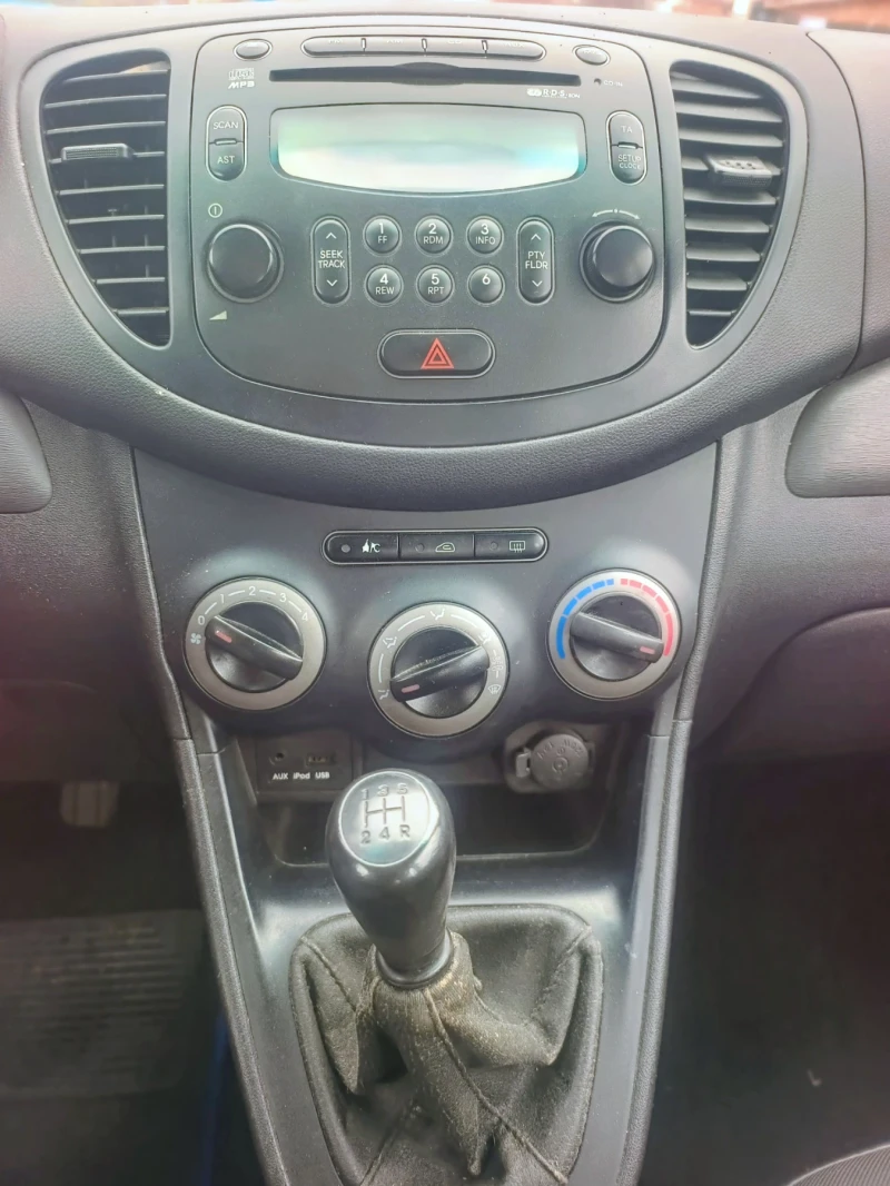 Hyundai I10 1.1I/FACELIFT/Газ/Евро 5/Климатик , снимка 12 - Автомобили и джипове - 53023663