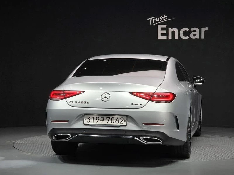 Mercedes-Benz CLS CLS400d 4MATIC AMG | BURMASTER| DIST| 360| HEAD UP, снимка 4 - Автомобили и джипове - 55737933