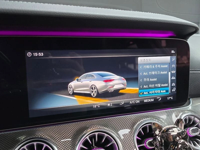 Mercedes-Benz CLS CLS400d 4MATIC AMG | BURMASTER| DIST| 360| HEAD UP, снимка 17 - Автомобили и джипове - 55737933