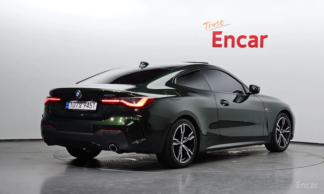 BMW 420 i M SPORT* DISTRONIC* 360* ХЕДЪП* ОБДУХВАНЕ* , снимка 3 - Автомобили и джипове - 55684849