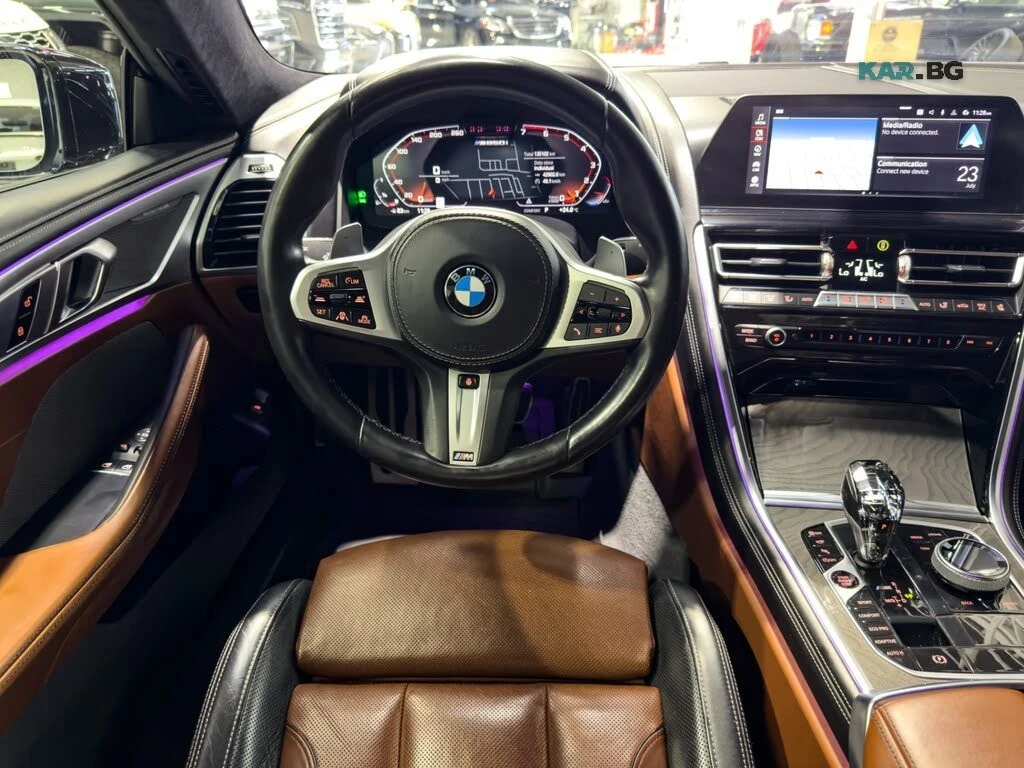 BMW 850 Laser * Swarovski * HUD * АвтоКредит * (ЦЕНА ДО БГ, снимка 17 - Автомобили и джипове - 56223977