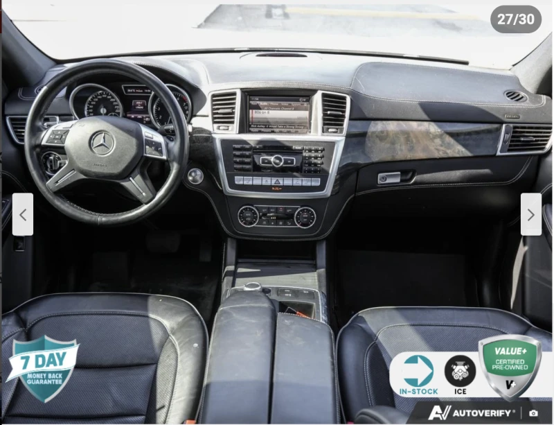 Mercedes-Benz ML 500 AMG* PACK* ПОДГРЕВ* ОБДУХВАНЕ* 360КАМЕРА* LANE* AS, снимка 7 - Автомобили и джипове - 52056789