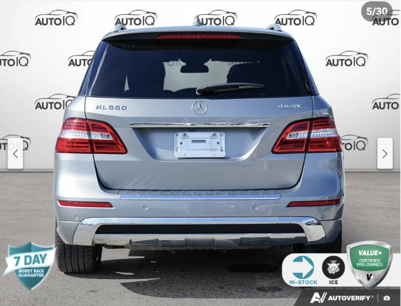 Mercedes-Benz ML 500 AMG* PACK* ПОДГРЕВ* ОБДУХВАНЕ* 360КАМЕРА* LANE* AS, снимка 5 - Автомобили и джипове - 52056789