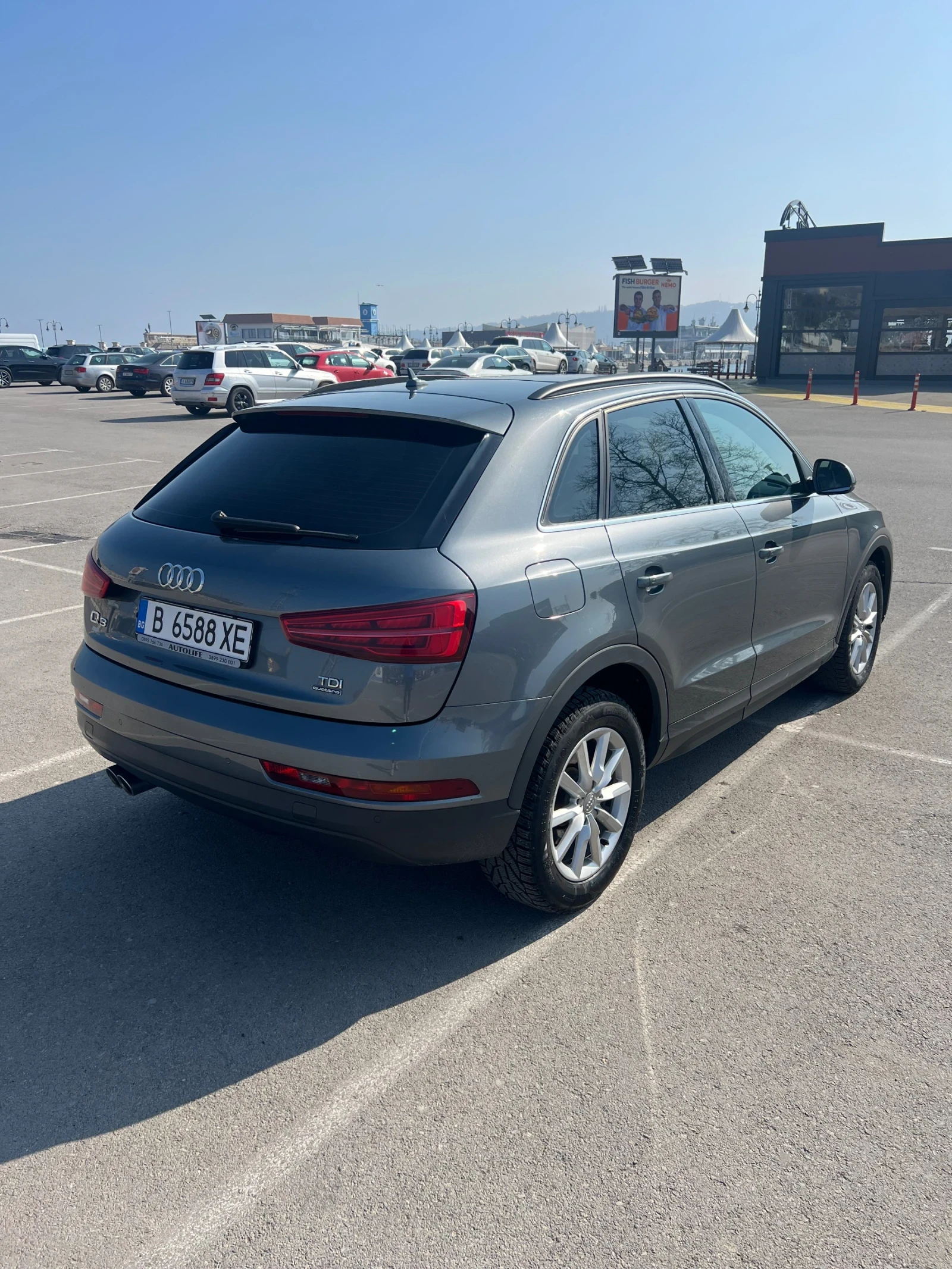 Audi Q3 2.0TDI FACE S-Tronic 4x4 PANORAMA, снимка 11 - Автомобили и джипове - 53708095